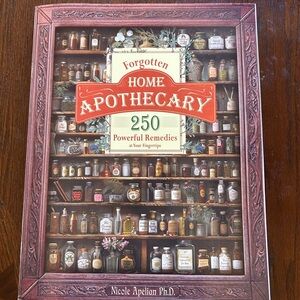 Forgotten Home Apothecary - Red Cover Herbal Remedies Book